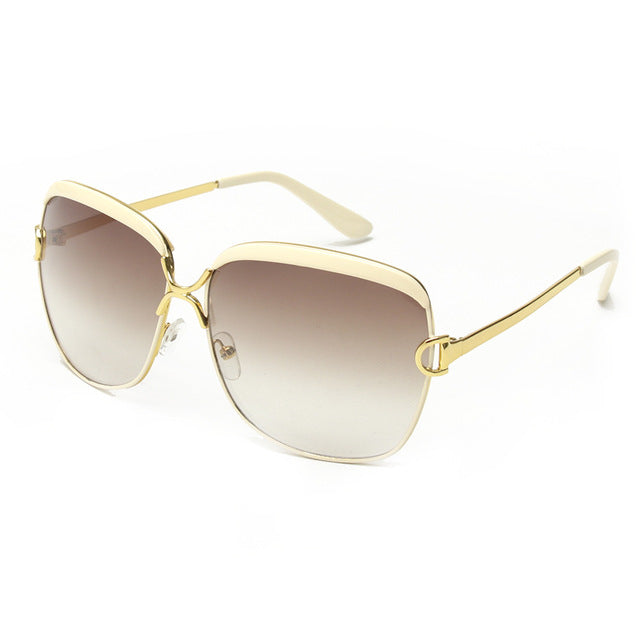 Luxury D Frame Gradient Sunglasses