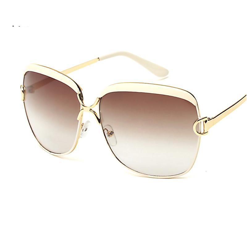 Luxury D Frame Gradient Sunglasses