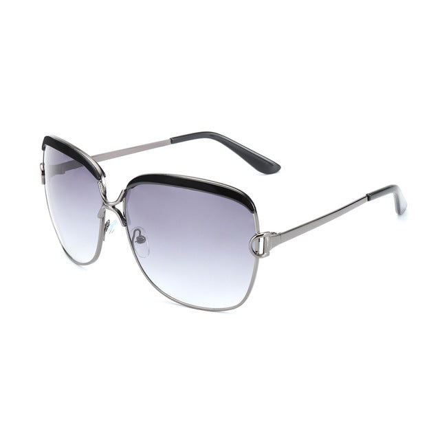 Luxury D Frame Gradient Sunglasses