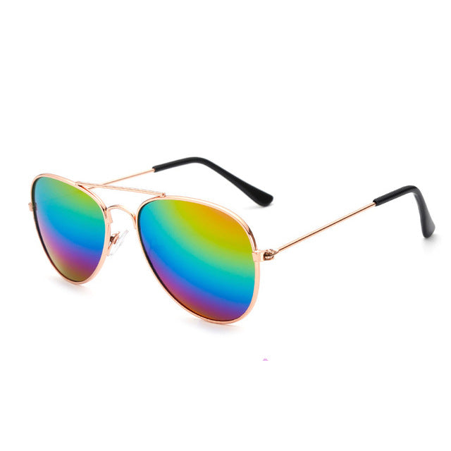 UV400 Mirror Aviator Sunglasses