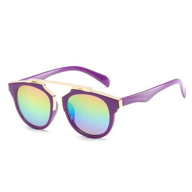 Cat Eye Candy Frame Sunglasses