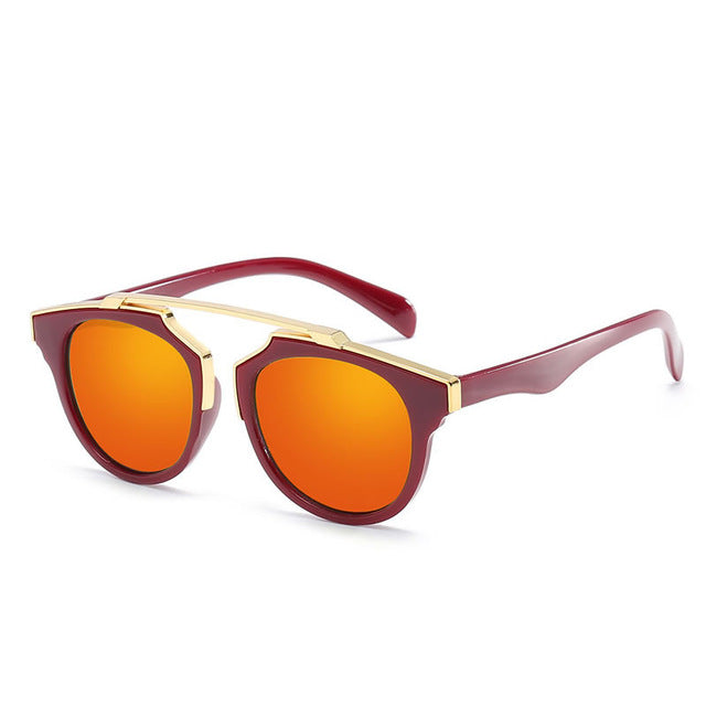 Cat Eye Candy Frame Sunglasses