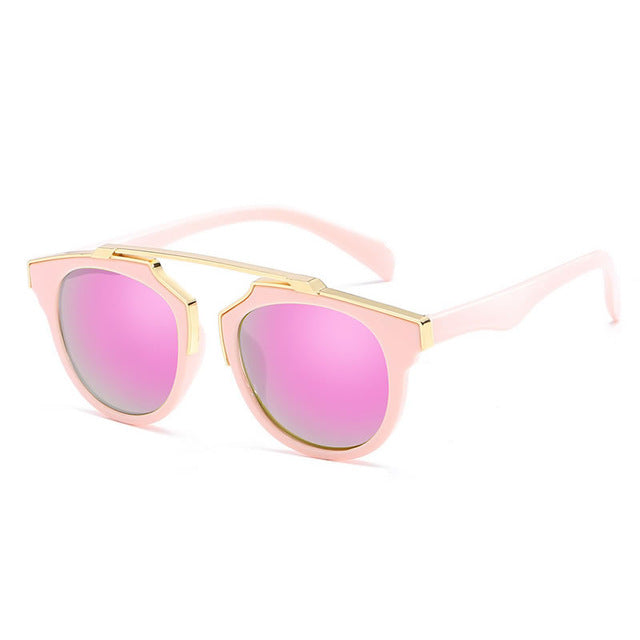 Cat Eye Candy Frame Sunglasses